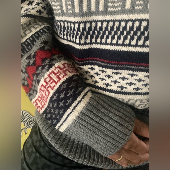 Jack Spade, Wool sweater with pattern, XXL - Picture 3 of 11